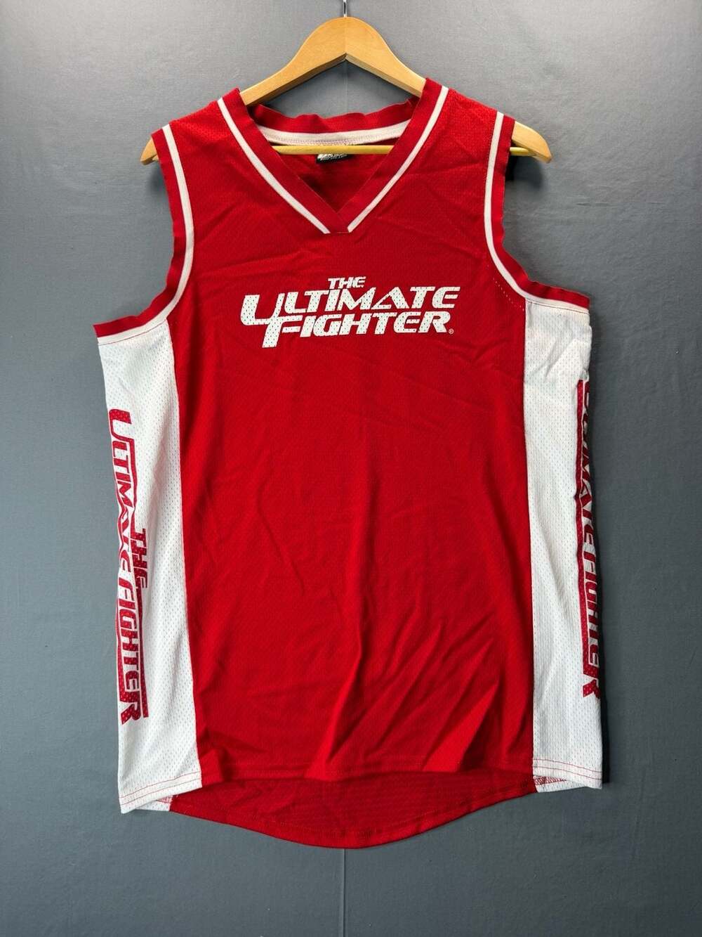 Rare Y2K UFC The Ultimate Fighter Team Antonio Nogueira Basketball Jersey M